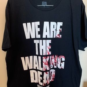 We Are The Walking Dead AMC Black T-Shirt Size XL